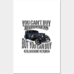 You Can't Buy Happiness But You Can Buy Car Posters and Art